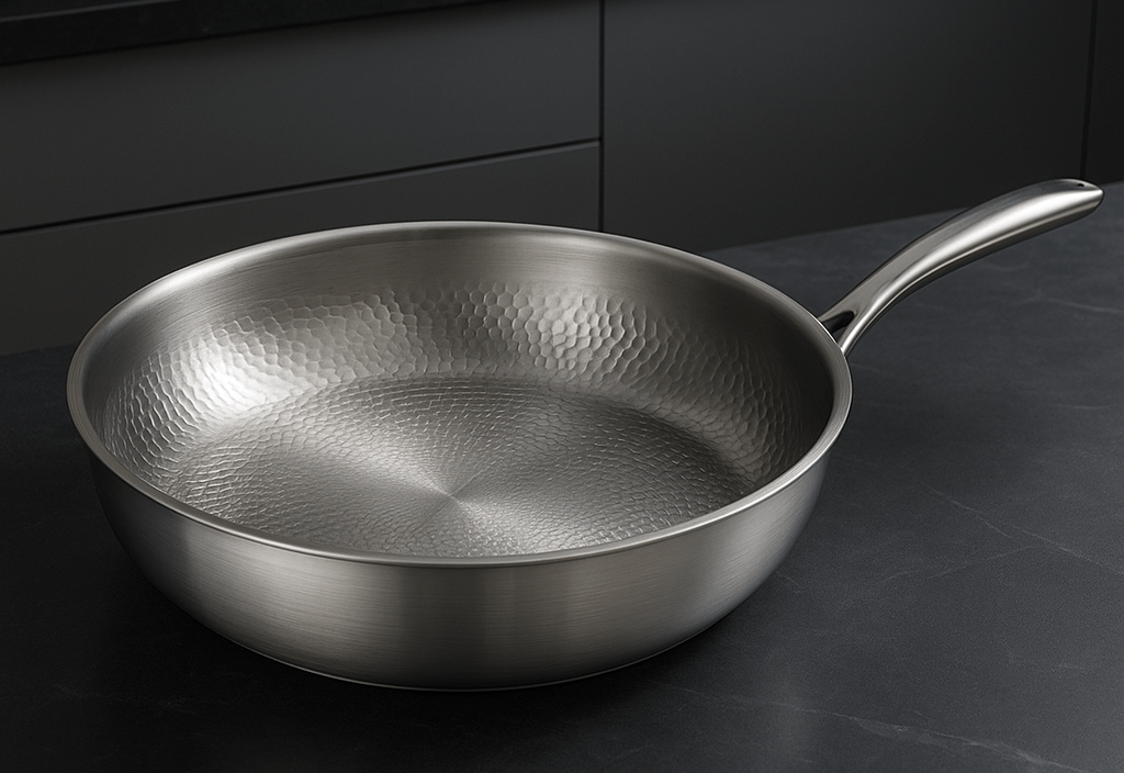 Sartén de Titanio Premium para Todo Tipo de Cocinas - Cocina de Forma Más Saludable y Duradera