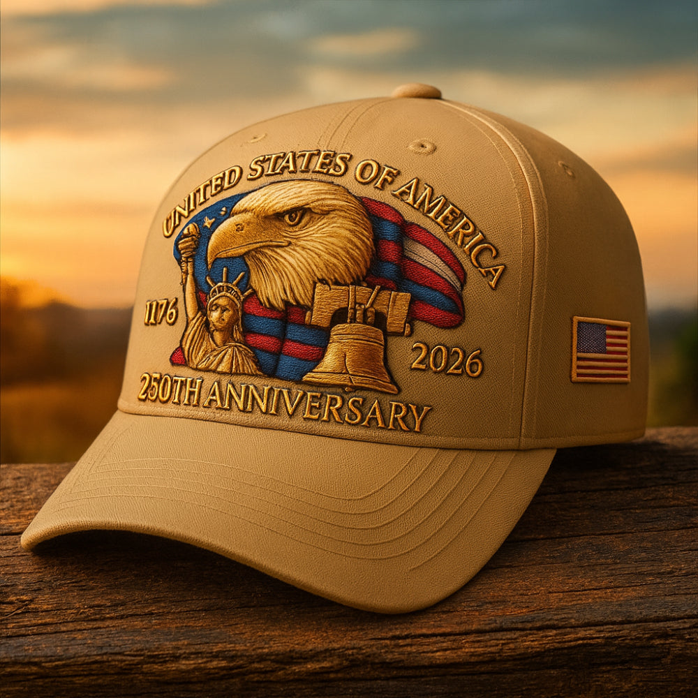 Gorra de béisbol para hombre de veteranos con águila bordada