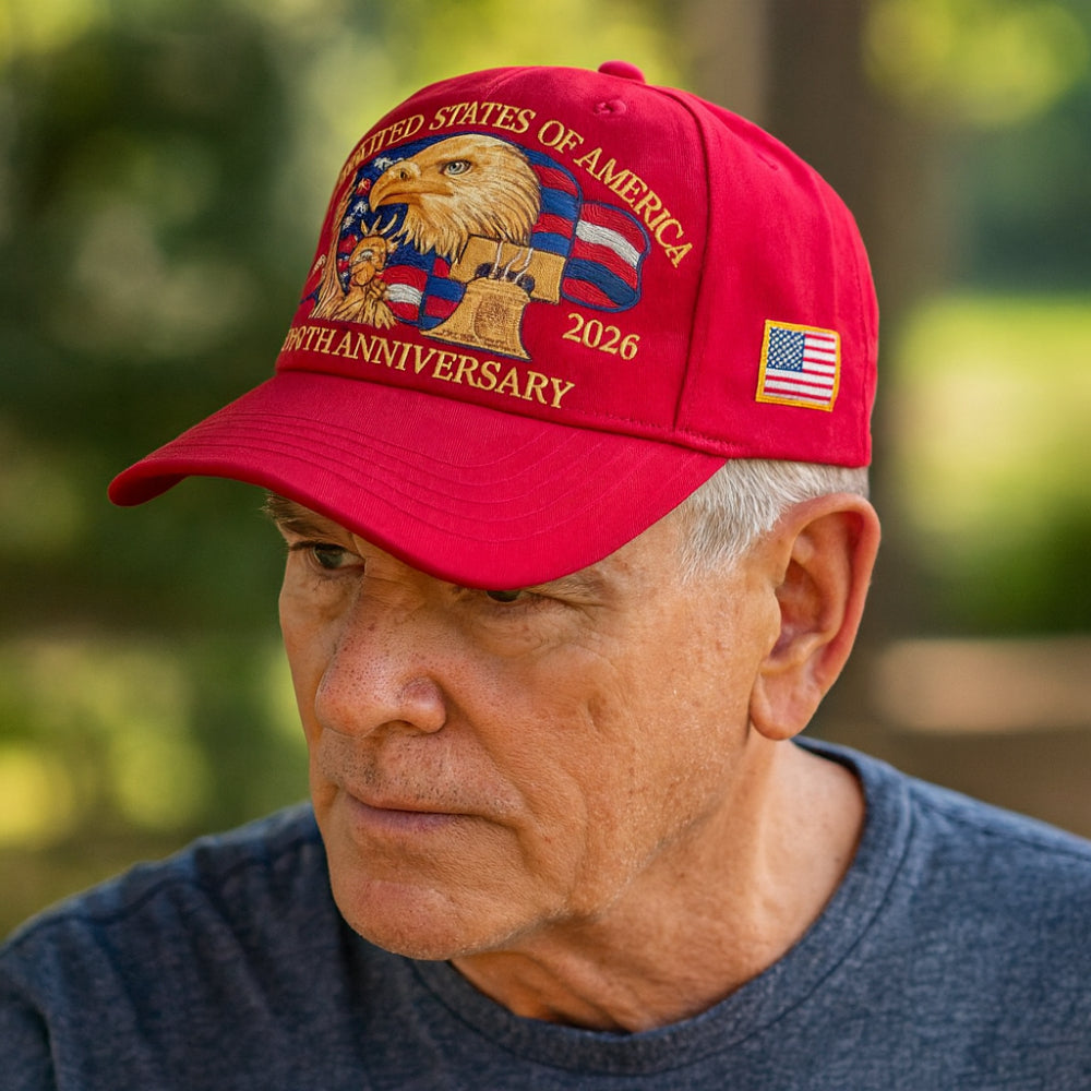 Gorra de béisbol para hombre de veteranos con águila bordada