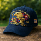 Gorra de béisbol para hombre de veteranos con águila bordada