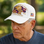 Gorra de béisbol para hombre Patriotic Eagle 250th Anniversary Veterans Hat
