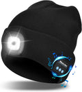 Gorro Bluetooth con luz y auriculares inalámbricos