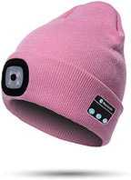Gorro Bluetooth con luz y auriculares inalámbricos