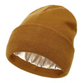 Gorro de invierno Noor Silk – Lana y seda – Protección antiencrespamiento para el cabello