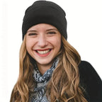 Gorro de invierno Noor Silk – Lana y seda – Protección antiencrespamiento para el cabello