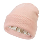 Gorro de invierno Noor Silk – Lana y seda – Protección antiencrespamiento para el cabello