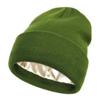 Gorro de invierno Noor Silk – Lana y seda – Protección antiencrespamiento para el cabello