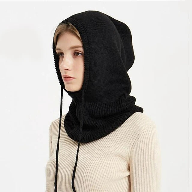 Gorro de punto mezcla de cachemir con ajuste regulable