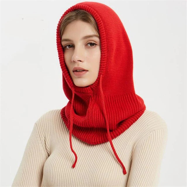 Gorro de punto mezcla de cachemir con ajuste regulable