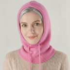 Gorro de punto mezcla de cachemir con ajuste regulable