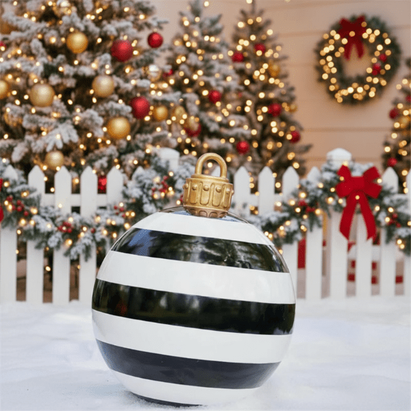 Grandes bolas de Navidad impermeables para uso interior y exterior