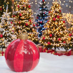 Grandes bolas de Navidad impermeables para uso interior y exterior