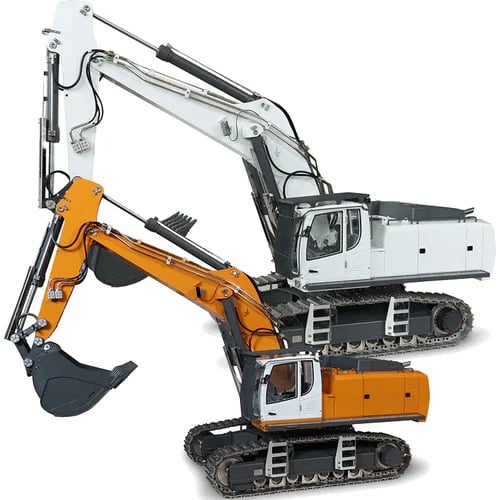 Graver hidráulico totalmente metálico G308H 1/14 RTR