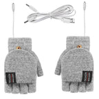Guantes calefactables cálidos por ondas, recargables por USB