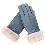 Guantes cálidos e impermeables de invierno con compatibilidad con pantallas táctiles
