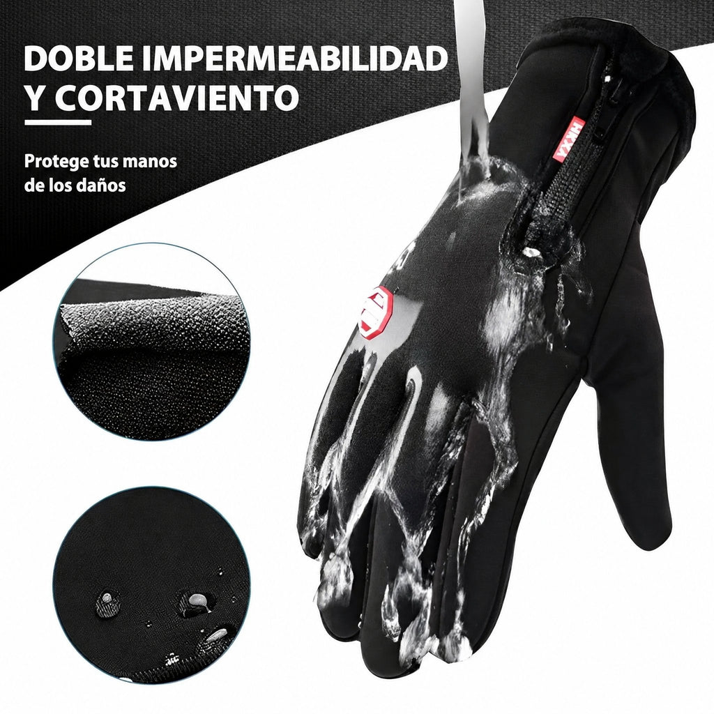 Guantes de ciclismo Guantes de esquí para hombre y mujer