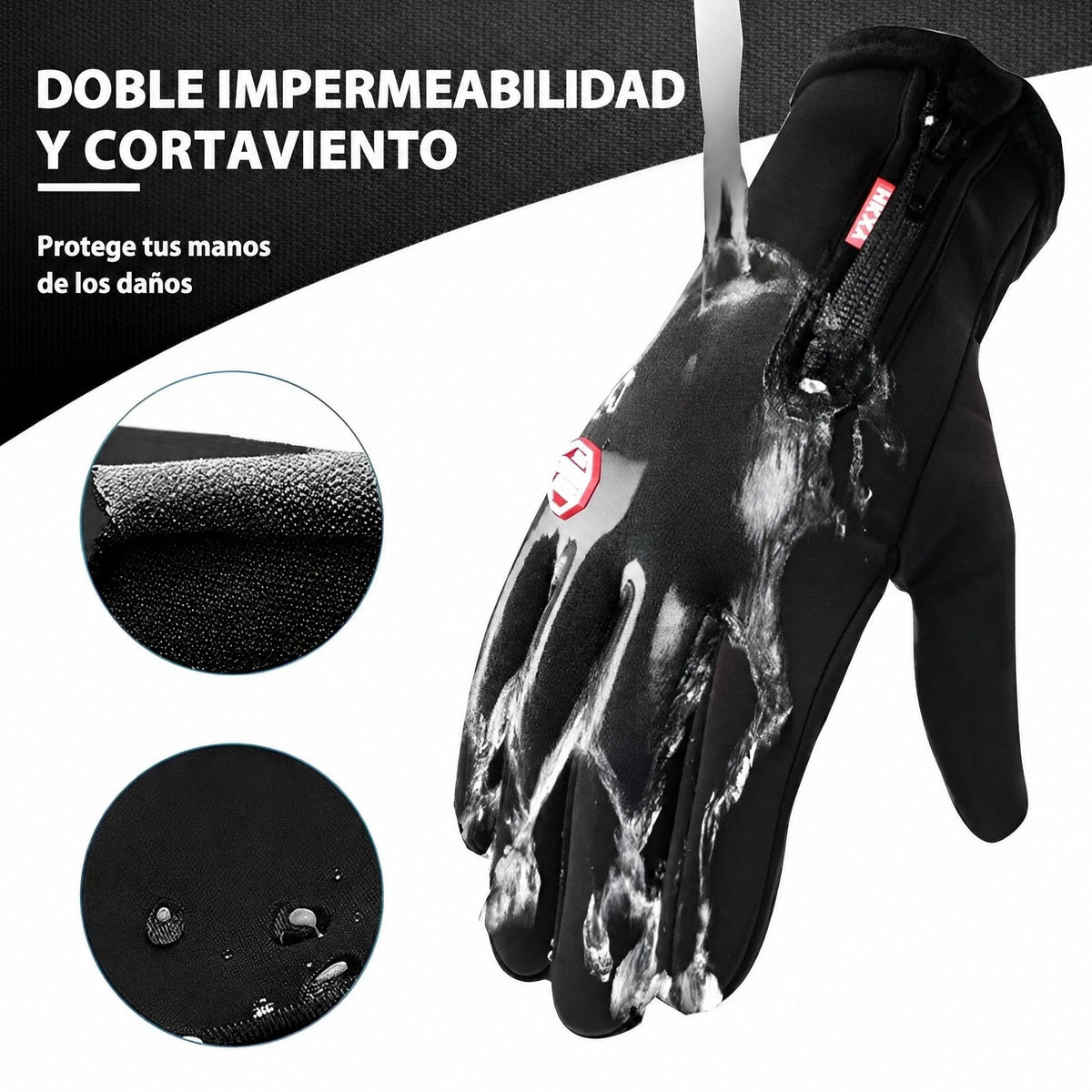 Guantes de ciclismo Guantes de esquí para hombre y mujer
