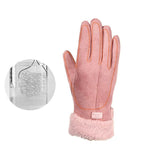 Guantes de invierno cálidos para mujer con pantalla táctil