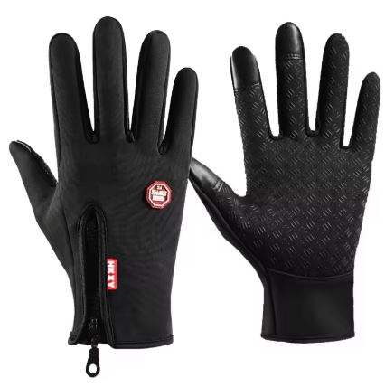 Guantes de invierno impermeables con función táctil