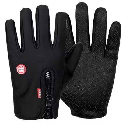 Guantes de invierno impermeables con función táctil