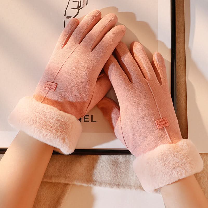 Guantes de invierno impermeables con pantalla táctil para tiempo frío