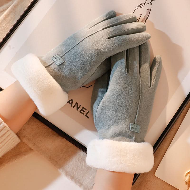 Guantes de invierno impermeables con pantalla táctil para tiempo frío