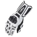 Guantes de moto RidePro Carbon | Cortaviento e impermeables | Compatibles con pantallas táctiles | Protectores de cuero 