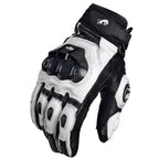 Guantes de moto RidePro Carbon | Cortaviento e impermeables | Compatibles con pantallas táctiles | Protectores de cuero 
