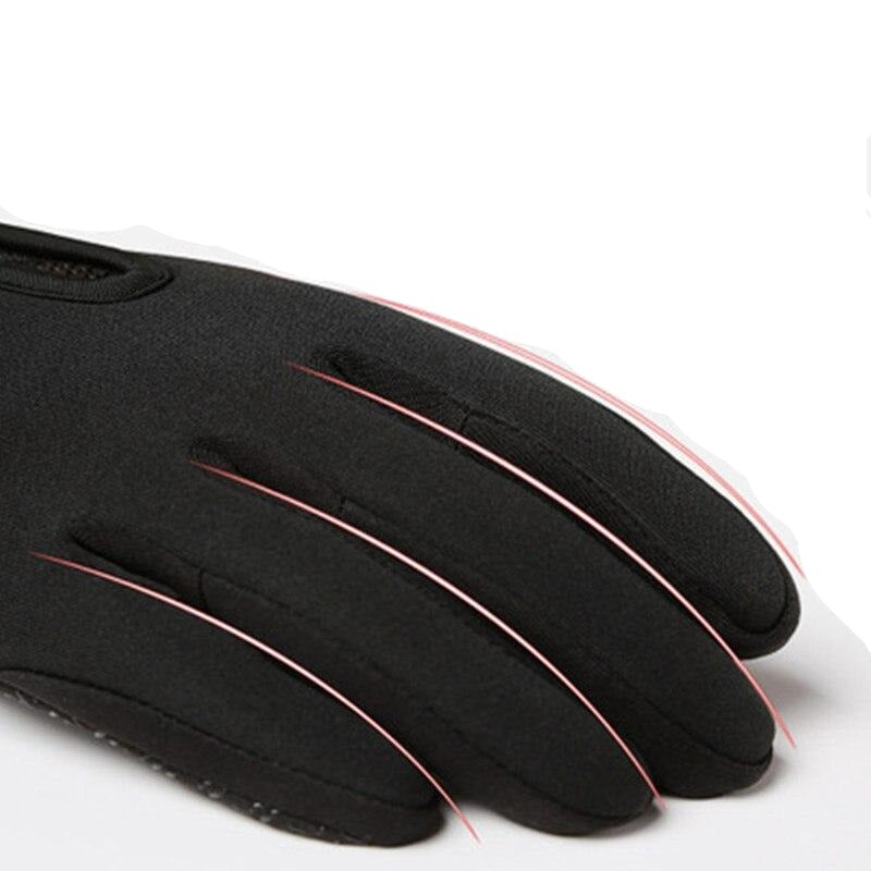 guantes impermeables y cortaviento