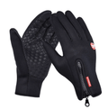 guantes impermeables y cortaviento
