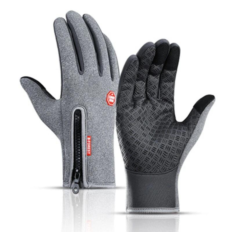 guantes impermeables y cortaviento
