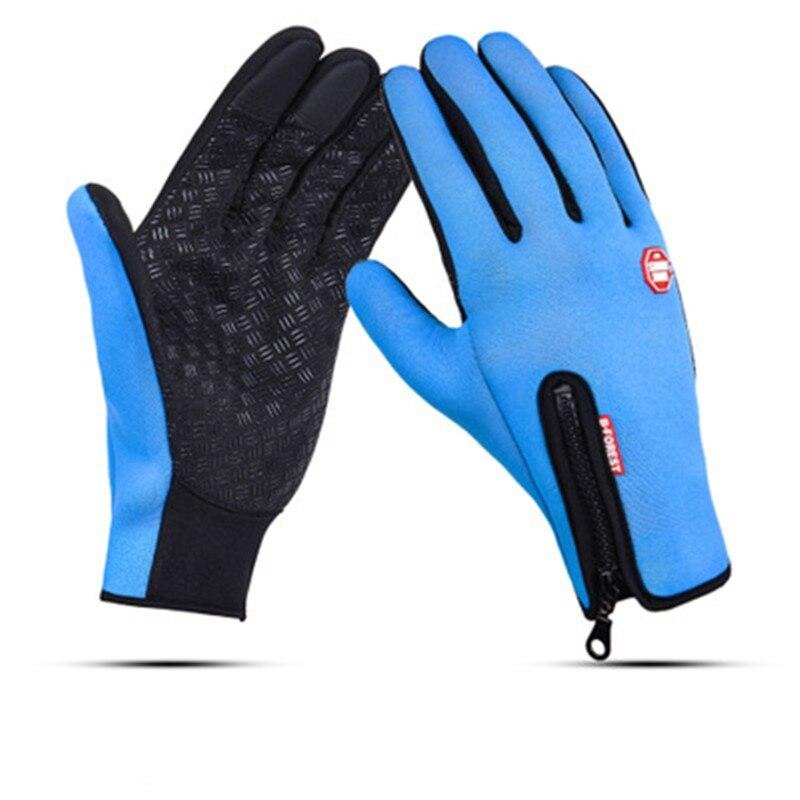 guantes impermeables y cortaviento