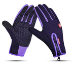 guantes impermeables y cortaviento