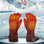 Guantes térmicos calefactables | Guantes de invierno impermeables recargables