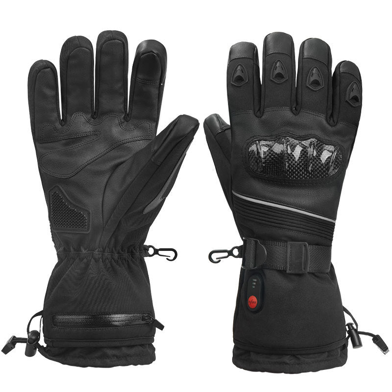 Guantes térmicos calefactables | Guantes de invierno impermeables recargables