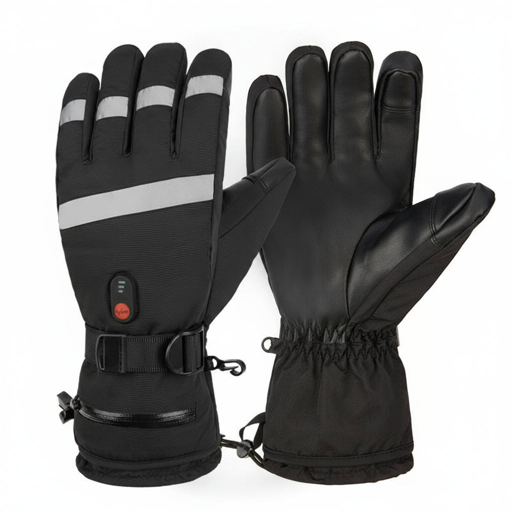 Guantes térmicos calefactables | Guantes de invierno impermeables recargables