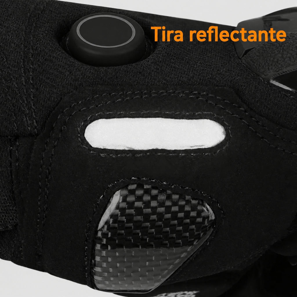 Guantes térmicos calefactables | Guantes de invierno impermeables recargables