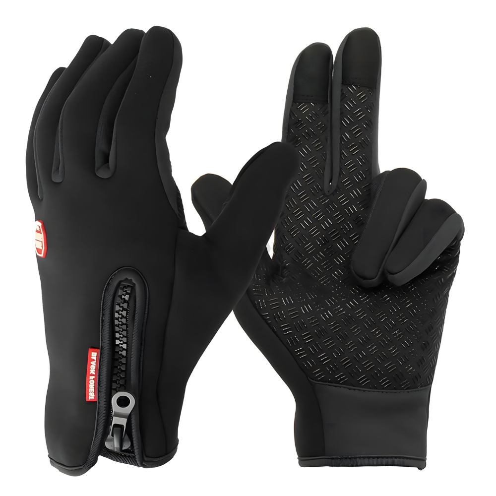 Guantes térmicos de invierno impermeables y cortaviento