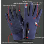 Guantes Térmicos Impermeables de Invierno con Función Pantalla Táctil