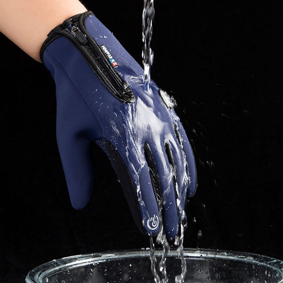 Guantes Térmicos Impermeables de Invierno con Función Pantalla Táctil