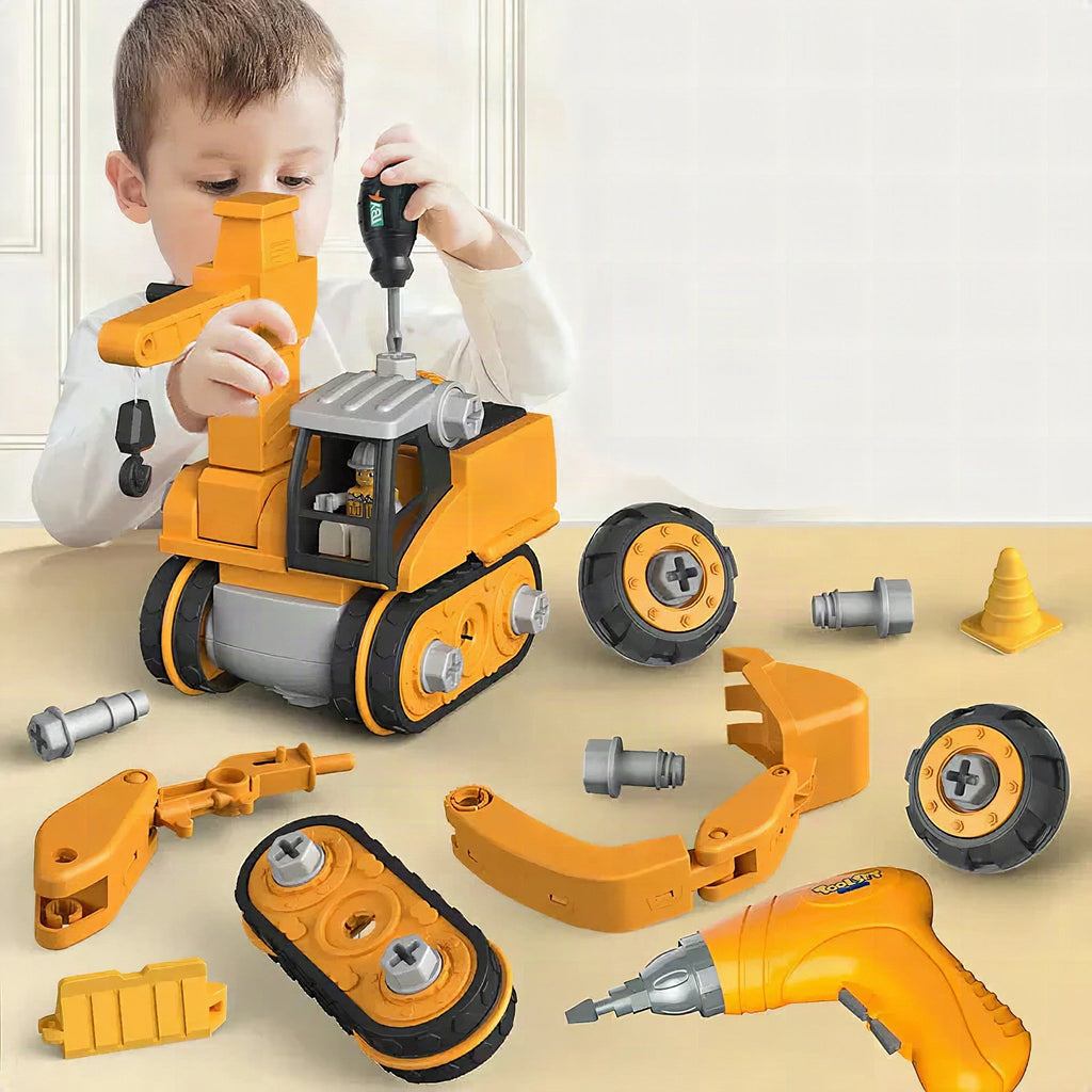 Set de Construcción Ingeniero Junior – Kit Educativo Montessori para Niños – Tipo Meccano