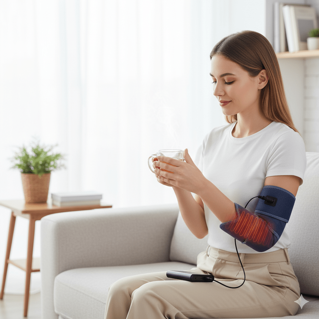 HEATSOOTHE – Almohadilla térmica flexible para relajación y alivio muscular