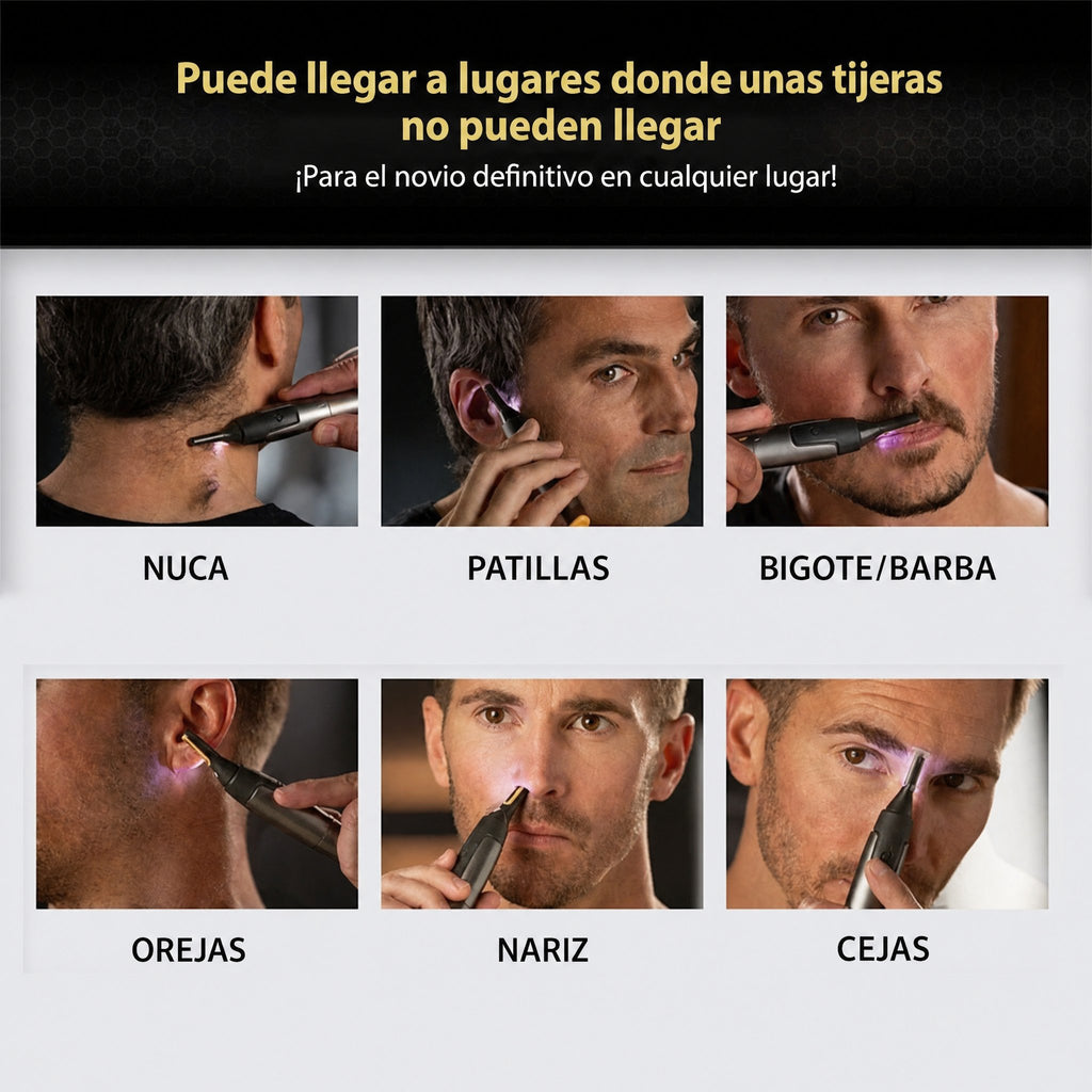 Herramienta de Aseo de Precisión | Cuchillas de Microoscilación | Acero Titanizado