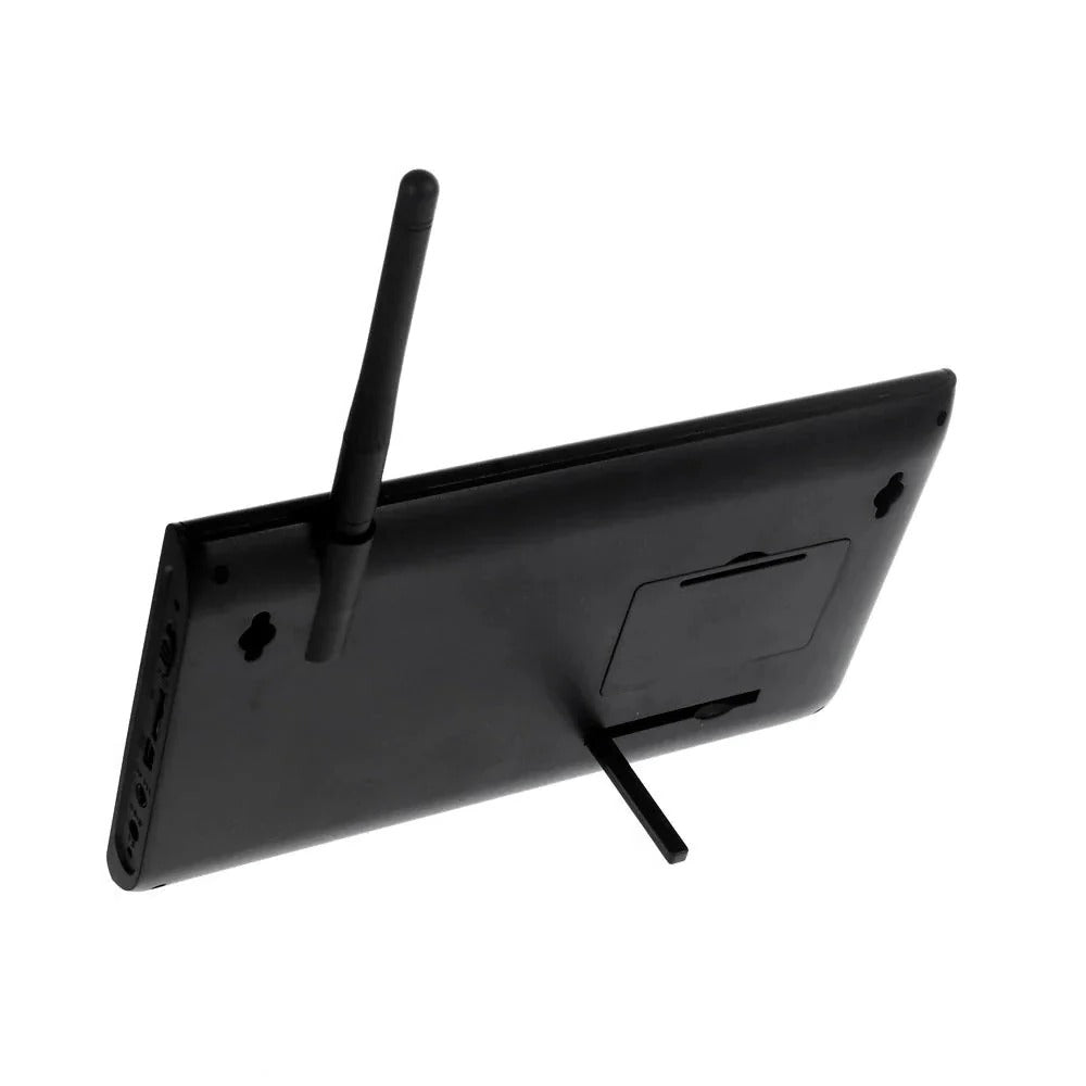 Sistema de cámara de seguridad inalámbrica con monitor, sistema de cámara de seguridad exterior de 7 pulgadas para el hogar, kit CCTV 720P con DVR