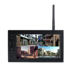 Sistema de cámara de seguridad inalámbrica con monitor, sistema de cámara de seguridad exterior de 7 pulgadas para el hogar, kit CCTV 720P con DVR