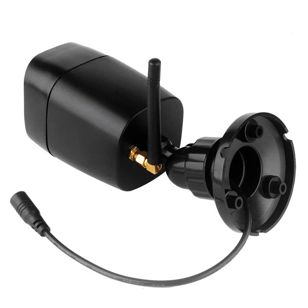 Sistema de cámara de seguridad inalámbrica con monitor, sistema de cámara de seguridad exterior de 7 pulgadas para el hogar, kit CCTV 720P con DVR