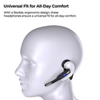 Auriculares inalámbricos Bluetooth 5.1 con banda para el cuello y cancelación de ruido