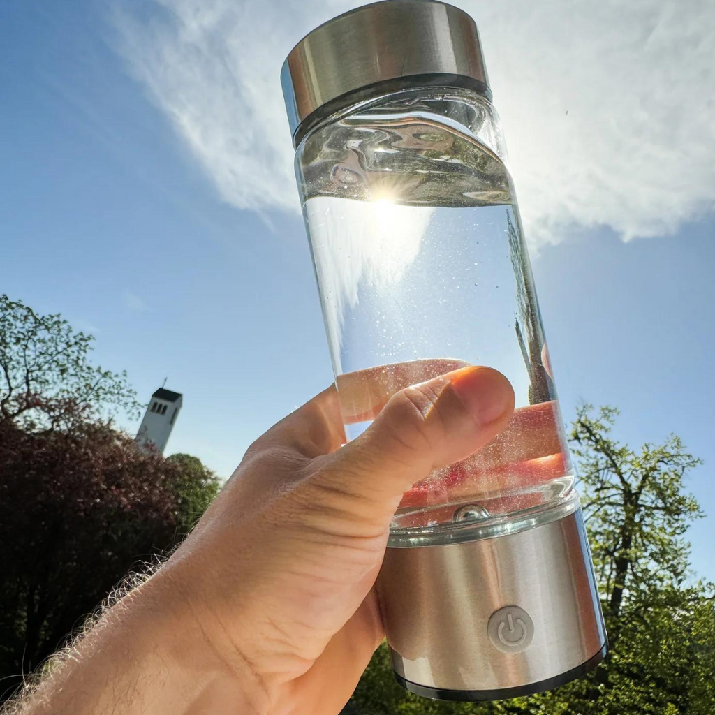 Wasserstoff-Wasserflasche | Cargador USB, dispositivos energizantes y perfecto para dieta, hidratación y bienestar.