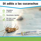 Jeringa de gel para control de plagas en interiores Eliminación de cucarachas