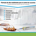 Jeringa de gel para control de plagas en interiores Eliminación de cucarachas